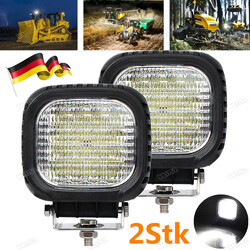 2X 48W Cree LED Arbeitsscheinwerfer Offroad Scheinwerfer JEEP Bagger SUV 12-24V
