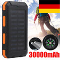30000mAh Powerbank Externer Batterie Ladegerät ZusatzAkku USB-C Für Alle Handy*