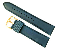 FOSSIL Original Ersatz Lederarmband ME3102 Uhrband watch strap Blau 22mm