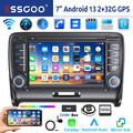 Für Audi TT MK2 8J 2006-14 DAB+ Carplay 32G Android 13 Autoradio GPS NAVI RDS BT