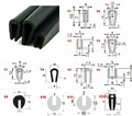 Fassungsprofil Epdm Kantenschutz Keder Gummi u Profil Gummidichtung Dichtung FY