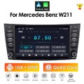 Carplay Für Mercedes Benz CLS E-Class W211 W219 Android 12 Autoradio GPS Nav RDS