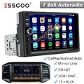 7" Autoradio Apple CarPlay Android Auto FM Bluetooth USB TouchScreen Single 1DIN