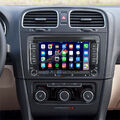 7" Autoradio Android 13 GPS Navi WiFi 2 DIN für VW GOLF 5 6 Passat Touran Tiguan