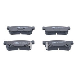 1x Bremsbelagsatz, Scheibenbremse ATE 13.0460-5623.2 passend für SSANGYONG