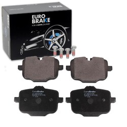 EUROBRAKE BREMSBELÄGE SATZ HINTERACHSE PASSEND FÜR BMW 3 4 5 6 7 8 X3 X4 X5 X6