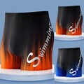 Herren Surf Badeshorts Tight Fit Bedruckt Schnelltrocknend Badehose für Strand