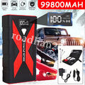 99800mah KFZ Auto Starthilfe Car Jump Starter 12v Ladegerät Booster Powerbank