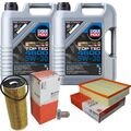 MAHLE Inspektionspaket 10 L Liqui Moly Top Tec 4600 5W-30 für VW LT 28-46 II