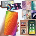 GELDBÖRSE LEDER HÜLLE STÄNDERABDECKUNG für Motorola Moto E6 Plus Play E6s G7 G8 Power 