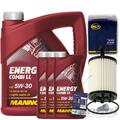 ÖLFILTER FILTER+MANNOL 5W30 2.5 TDI+2.8+3.2 V6 für AUDI A3 TT VW GOLF 4 T5