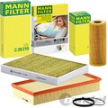MANN FILTER INSPEKTIONSPAKET passend für AUDI Q7 4L 3.0 TFSI 272+333 PS