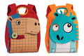Kinderrucksack Kindergarten Tasche 33 x 21 cm Kinder Rucksack mit 3D Filz-Tier