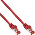 Netzwerkkabel Cat.6 Patchkabel 1,5m Rot S/FTP PiMf LAN DSL PVC CCA 10 Stück