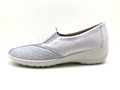 Goldkrone Damen Halbschuh Slipper Comfortschuh Weiß Gr. 37,5 (UK 4,5)