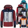 Herren Softshell Jacke Übergangsjacke Wanderjacke Windbreaker H-238 Rock Creek