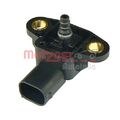 Sensor, Ladedruck METZGER 0906115 ORIGINAL ERSATZTEIL für MERCEDES-BENZ
