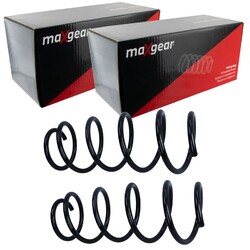 2X MAXGEAR FAHRWERKSFEDERN VORNE PASSEND FÜR OPEL CORSA LINKS+RECHTS