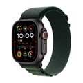 Apple Watch Ultra 2 Titanium (Cellular) 49mm Titaniumgehäuse schwarz, Alpine