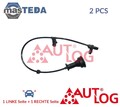 AS5490 ABS SENSOR DREHZAHLFÜHLER HINTEN AUTLOG 2PCS NEU OE QUALITÄT