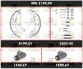 ROADHOUSE Bremsensatz Trommelbremse Super Precision Kit SPK 3199.02 für 7A S0 S1