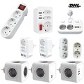 USB Steckdose Steckdosenleiste Mehrfachsteckdose Steckdosenverteiler 2/3/4Fach