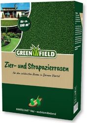 Greenfield Zierrasen Strapazierrasen 2 kg Rasensamen Grassamen Englischer Rasen