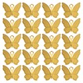 50pcs hübsche Schmetterlinge Anhänger DIY Haarnadelzubehör Schmetterlinge Reize