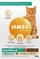 (EUR 4,43 /kg) IAMS for Vitality Sterilised Huhn f. kastrierte Katzen 10 kg Tüte