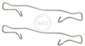 1755Q A.B.S. Zubehörsatz, Scheibenbremsbelag für AUDI,BMW,CADILLAC,CITROËN,DAIHA
