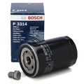 BOSCH Ölfilter + Schraube für VW GOLF 4 5 6 PASSAT POLO TOURAN T5 06A115561B