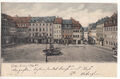 AK Gera Reuss Markt 1902 Geschäft Traugott Gerhardt Hotel zum Ross M217