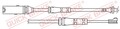 QUICK BRAKE WS 0418 A Warnkontakt, Bremsbelagverschleiß für BMW, Toyota