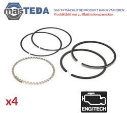 ENT044015 STD KOLBENRINGE SATZ ENGITECH 4PCS FÜR FENDT FAVORIT