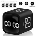Digitaler Kurzzeitmesser Küchentimer Eieruhr LCD Stoppuhr Grillen Würfel-Timer