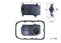 Hydraulikfilter Automatikgetriebe KNECHT HX 187KIT Filtereinsatz für TOUAREG VW