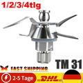 1-4tlg Vorwerk Thermomix TM31 Küchenmaschine Ersatz Messer Mixmesser Edelstahl