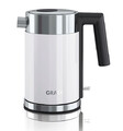 Graef Wasserkocher WK401 weiß 1 Liter 2000W Doppelwandiger Edelstahlwasserkocher