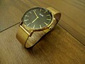 ** CLUSE ** BOHO CHIC MESH - DAMEN ARMBANDUHR - UHR - GOLD - 38MM - CW0101201014
