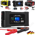 Batterie Ladegerät 12V-48V 6A-30A Auto Lithium LiFePO4 AGM GEL SLA Reparatur DE