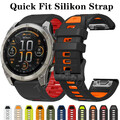 Quickfit Armband für Garmin Fenix 6 6X 5 5X 7 7X 8 E Pro Forerunner 945 Tactix