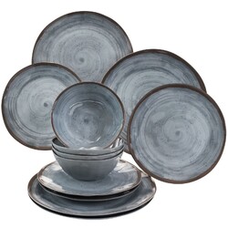 Campinggeschirr Melamin Geschirr 4 Personen Teller Picknick Camping Schüssel