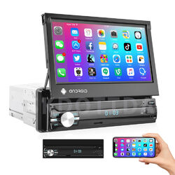 1Din 1+32GB Android 13 Autoradio MP5 MIT GPS Navi Bluetooth WIFI USB FM AUX 7"