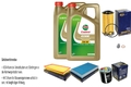 SCT Inspektionspaket 10 L Castrol EDGE Titanium 5W-30 LL für Mercedes-Benz