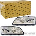 2x TYC H7/H7 HAUPTSCHEINWERFER LINKS+RECHTS MIT LWR für VOLCO V70 I C70 I S70
