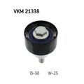 1x Umlenk-/Führungsrolle, Zahnriemen SKF VKM 21338 passend für AUDI SEAT VW