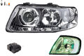 Scheinwerfer passend für Audi A3 8L 09/00-05/03 Links Leuchtmittel + LWR Blinker