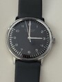 Junghans Max Bill Handaufzug 34 mm Lederarmband