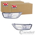 2x VAN WEZEL H11 NEBELSCHEINWERFER SET LINKS+RECHTS passend für FORD MONDEO