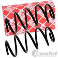 2x FEBI FAHRWERKSFEDER FEDERN VORNE für AUDI A3 SEAT ALTEA LEON TOLEDO III